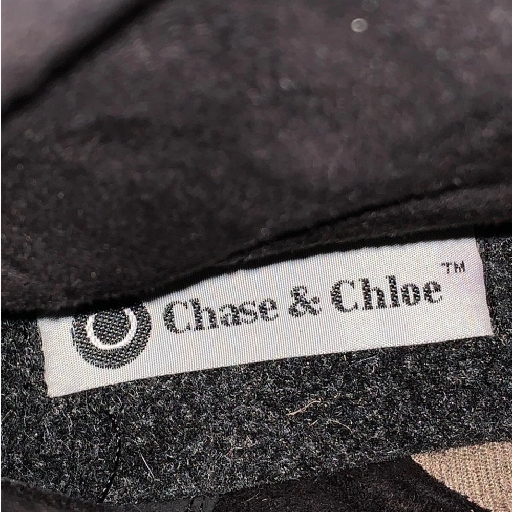 Chase + Chloe Black Suede Ankle Boots sz 8 - Picture 7 of 9